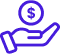 <b>Save money (NO charge per transaction or API call)</b>
